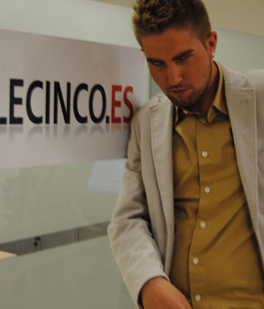 Dámaso visita telecinco.es