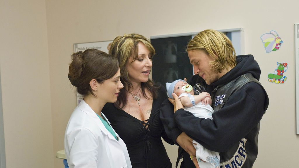 Un grupo de motoristas haciendo justicia al margen de la ley