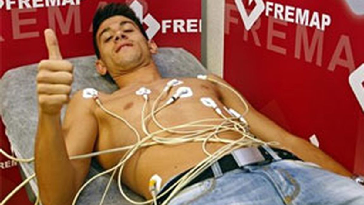 Pizzi ha pasado el reconocimiento médico con el Atlético de Madrid. Foto: Atlético de Madrid