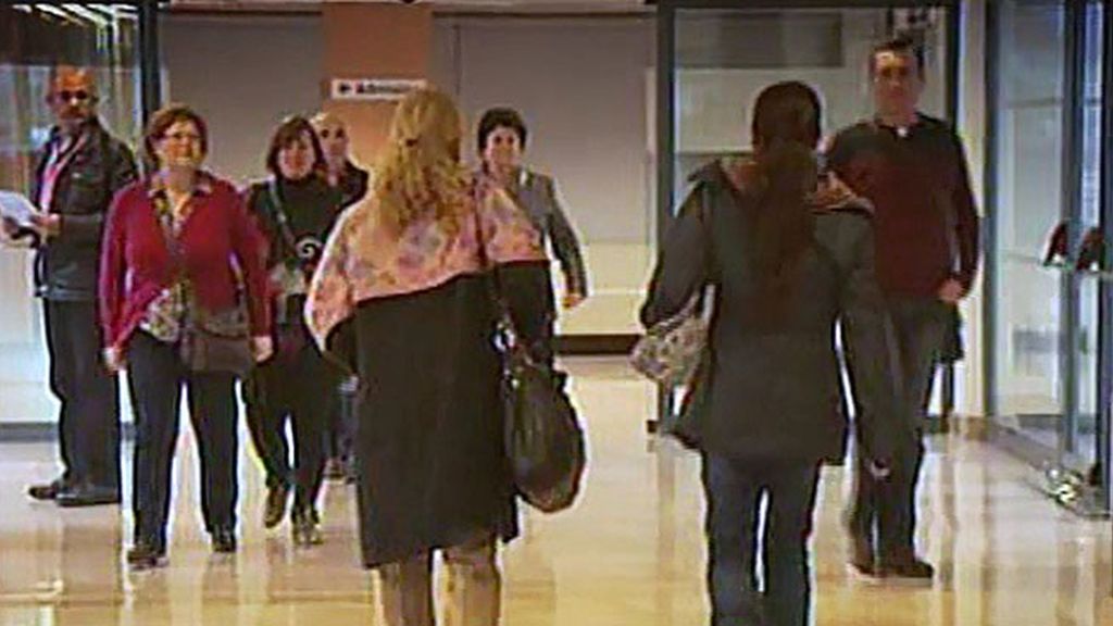 La llegada de la tonadillera a la Clínica Sagrado Corazón de Sevilla