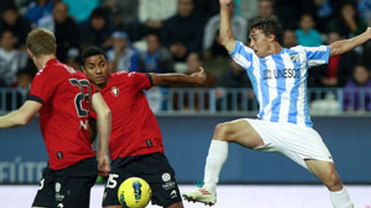 Málaga y Osasuna firman tablas FOTO: EFE Málaga y Osasuna firman tablas FOTO: EFE
