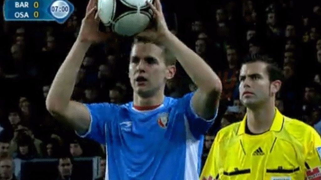 Partido de ida de octavos de la Copa del Rey