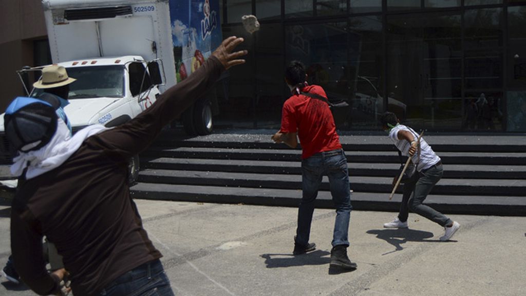 Violentas protestas en México