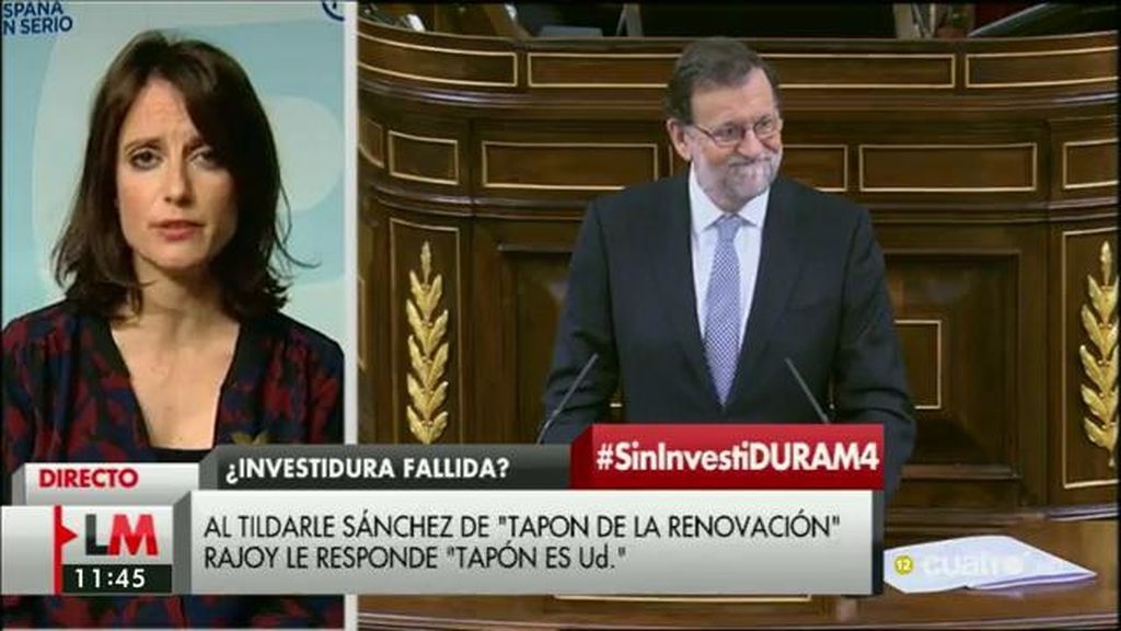 Andrea Levy: “No está encima de la mesa el debate de que Rajoy se deba apartar”
