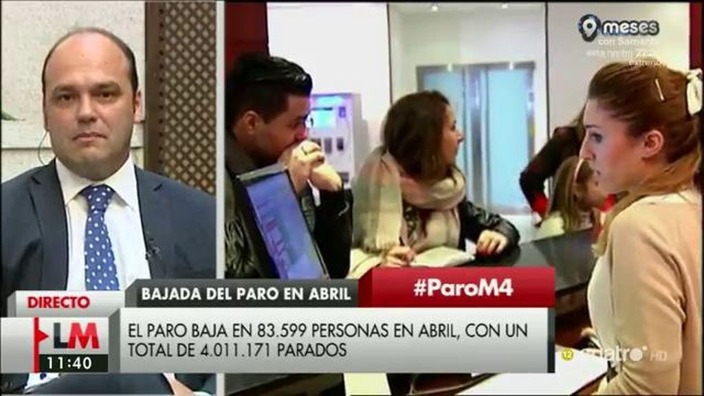 J.C. Díez, economista: “El empleo se está comportando mejor de lo previsto”