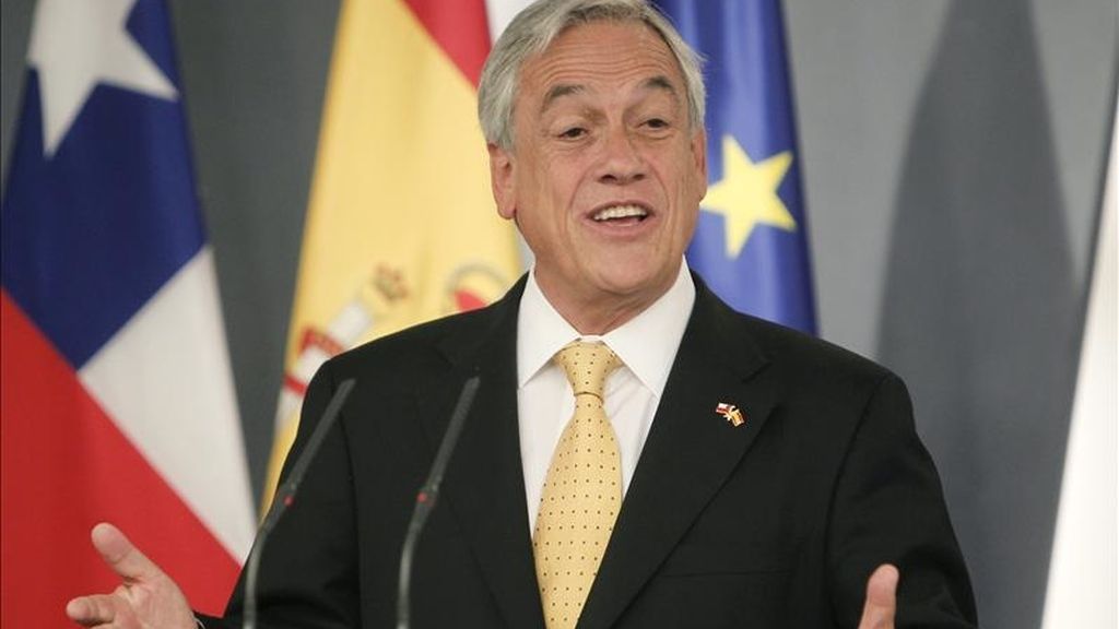 "Chile tiene un tratado de límites con Bolivia del año 1904. Ese tratado fue válidamente suscrito y está plenamente vigente, y los tratados internacionales hay que cumplirlos", subrayó Piñera. EFE/Archivo