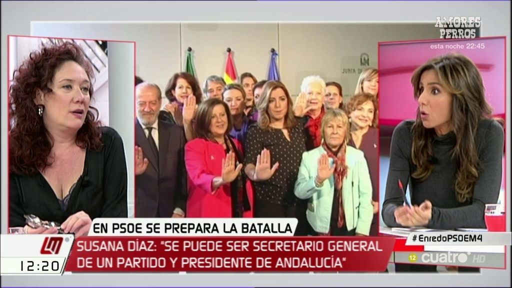 Carmen Morodo, de Susana Díaz: “Ella está decidida a intentar liderar el PSOE”