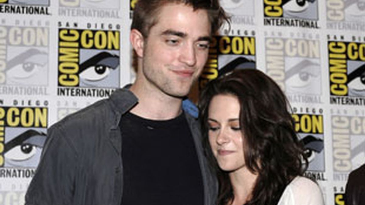 Robert Pattinson y Kristen Stewart en una de sus últimas apariciones públicas este verano. Foto: Gtres