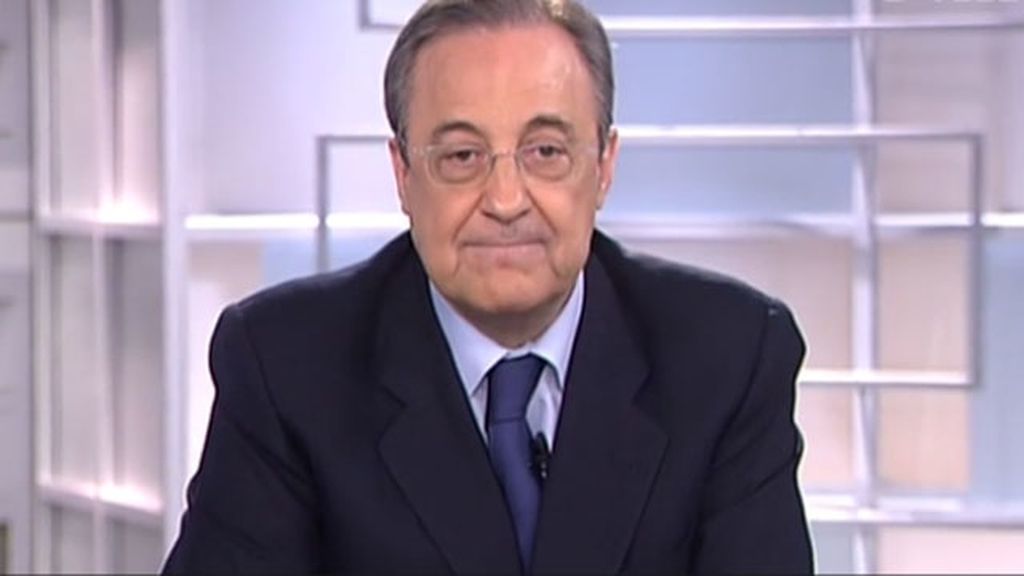 Florentino Pérez en Informativos Telecinco Florentino Pérez en Informativos Telecinco
