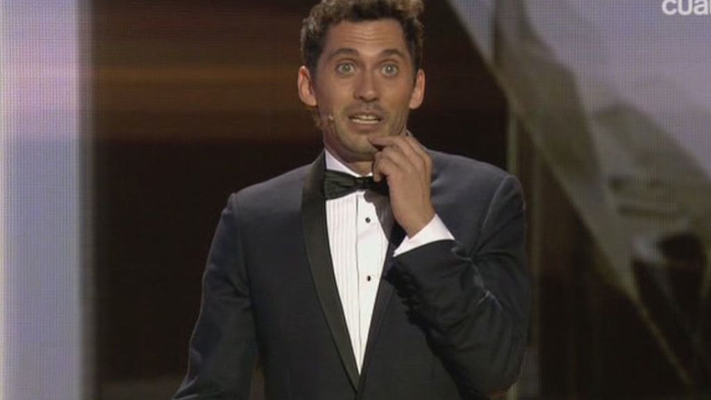 El actor conquistó al público en todas sus apariciones