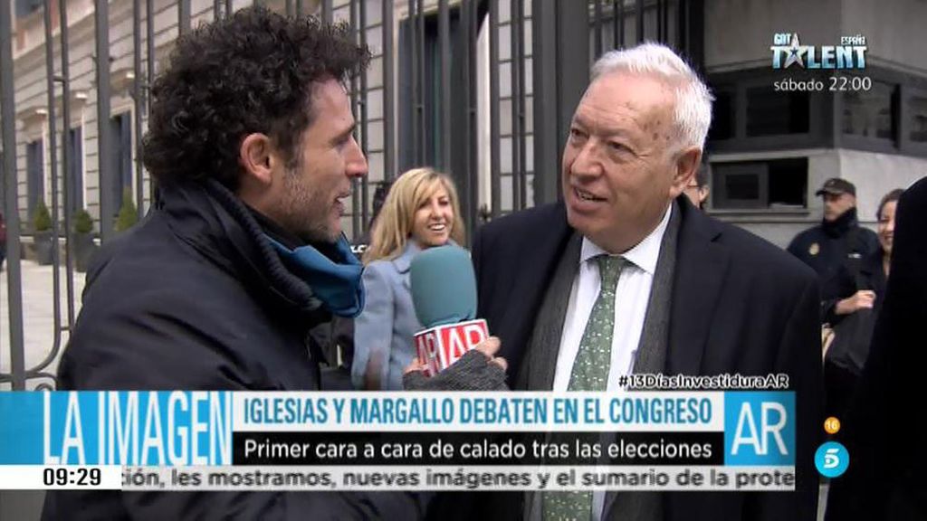 Miguel Rabaneda, testigo del 'colegueo' entre García Margallo y Pablo Iglesias