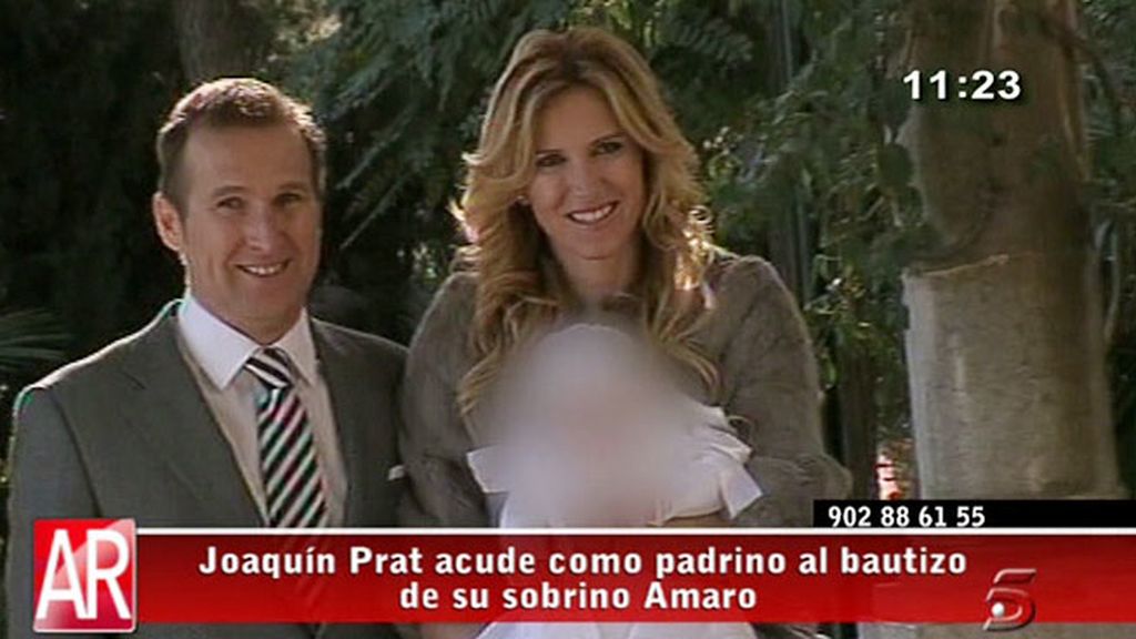 Durante la comida, Joaquín Prat dedicó unas cariñosas palabras a los amigos que acudieron al bautizo