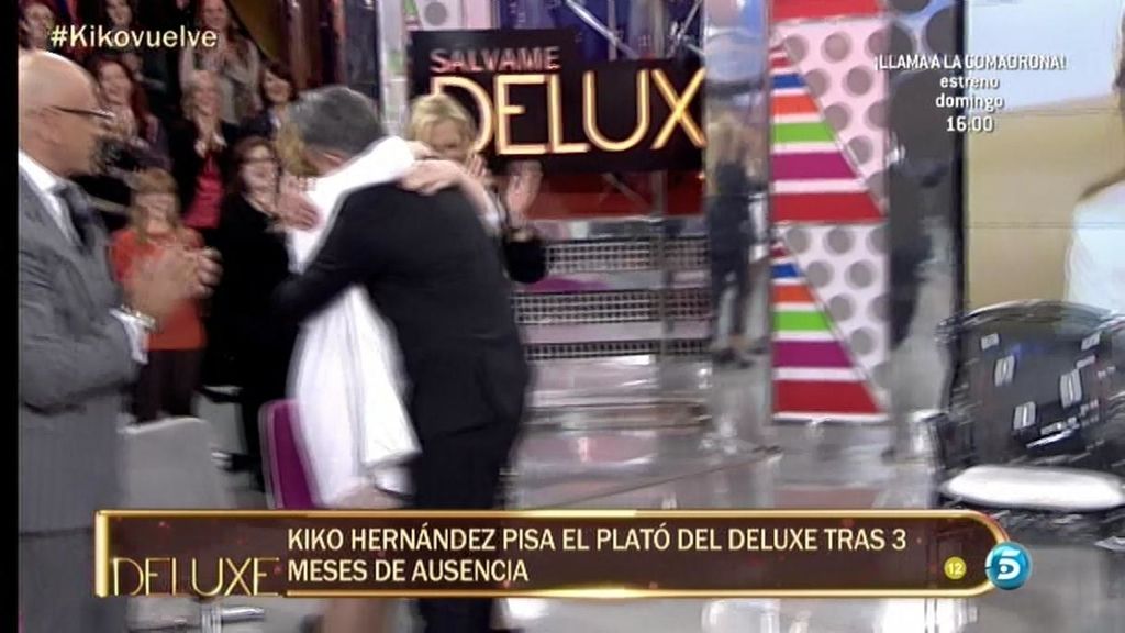 El colaborador se rencuentra con sus compañeros