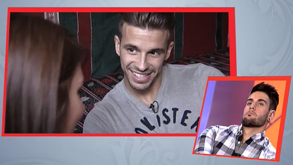 Cristian entre Anais y María Cristian entre Anais y María