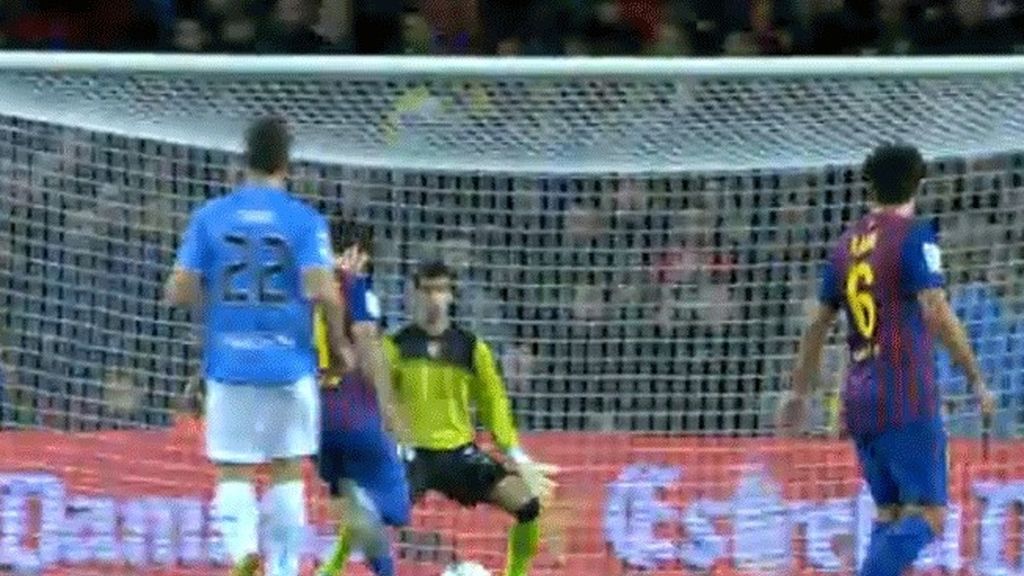 Partido de ida de octavos de la Copa del Rey