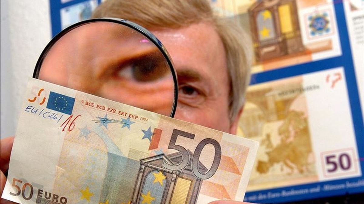 Imagen de un billete de 50 euros. EFE/Archivo