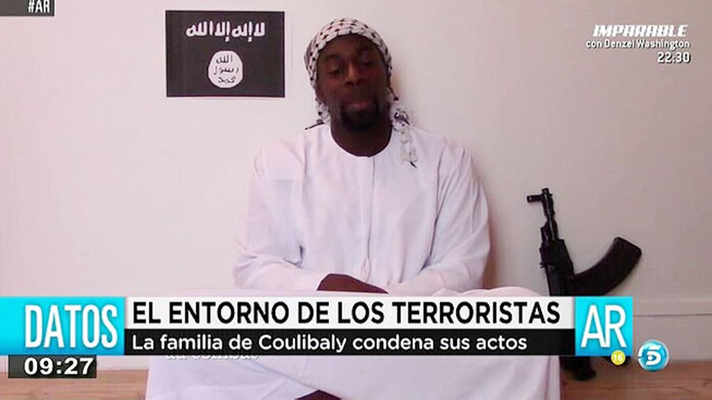 Coulibaly reivindica que los atentados fueron perpetrados por Estado Islámico