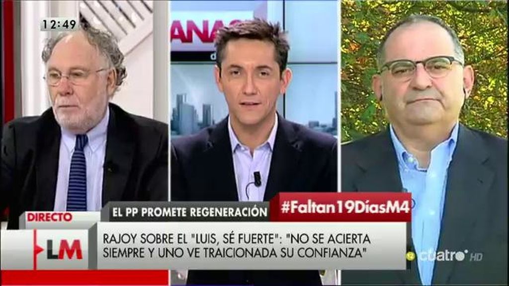 A. Losada, de Rajoy: “¿Cómo puede presentarse en un informativo de máxima audiencia y decirnos que no sabía nada?”