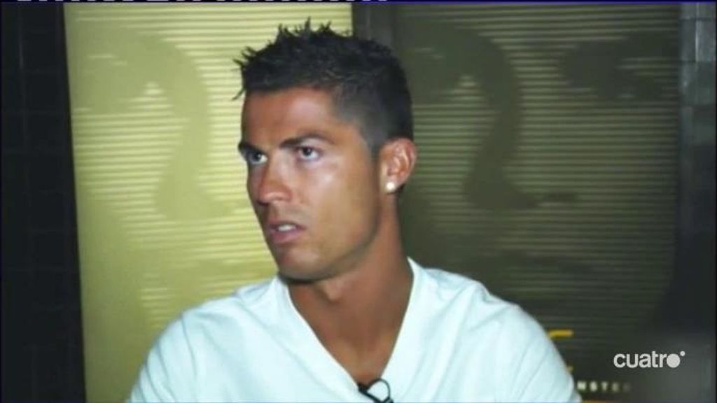 El enfado de Cristiano en una entrevista