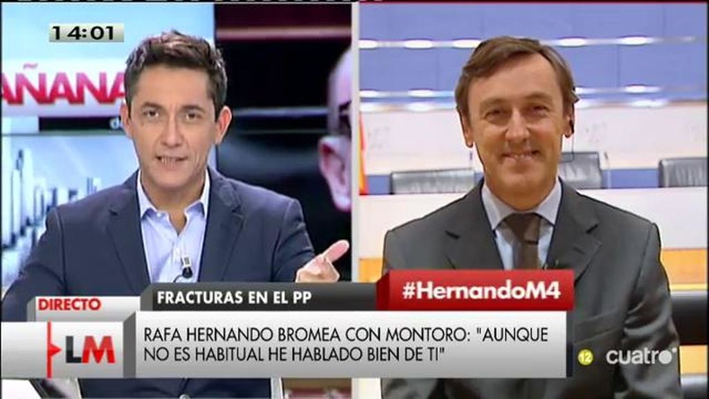 Rafael Hernando, de Montoro: “Es uno de los ministros más criticados pero ha sido quien ha permitido cuadrar las cuentas”