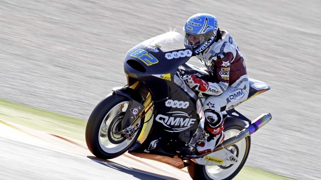 Elena Rosell, dando gas a su moto