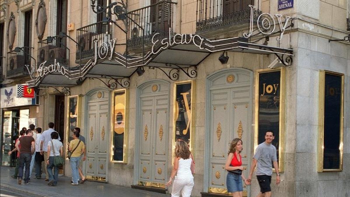 Fachada de la discoteca Joy Eslava en la calle del Arenal de Madrid. EFE/Archivo