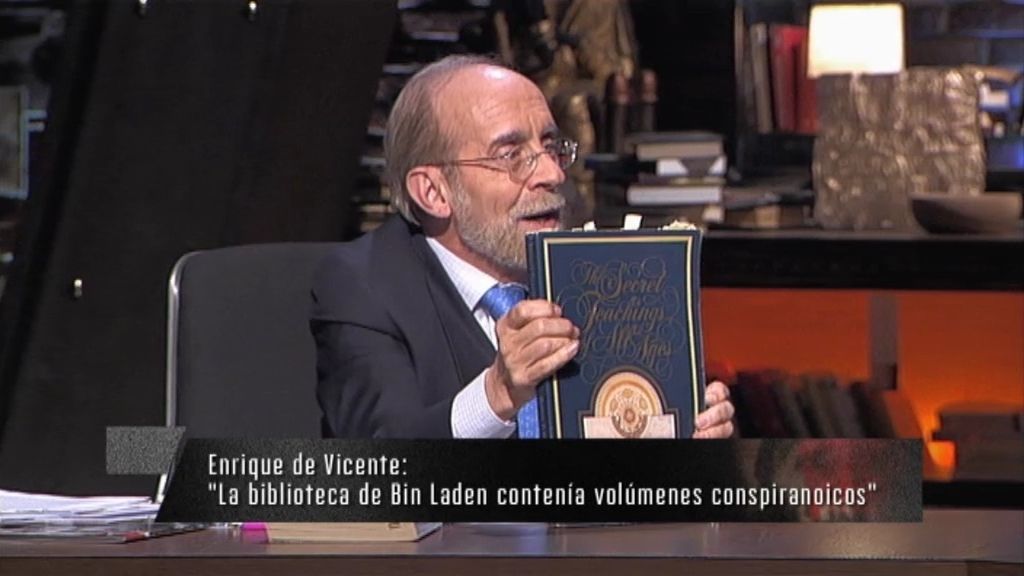 Enrique de Vicente: "La biblioteca de Bin Laden contenía volúmenes conspiranoicos"