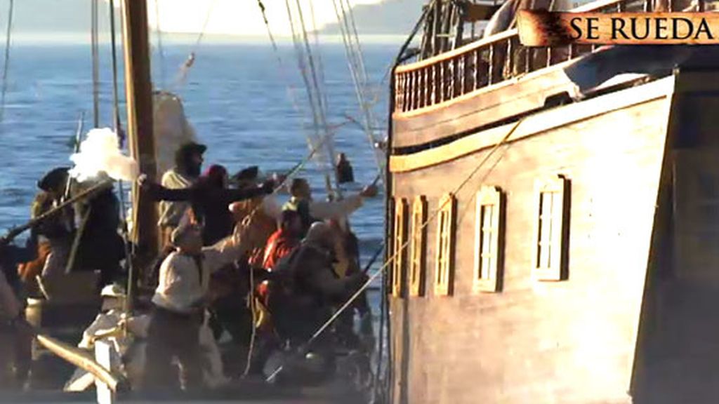 El making of de Piratas, en fotos