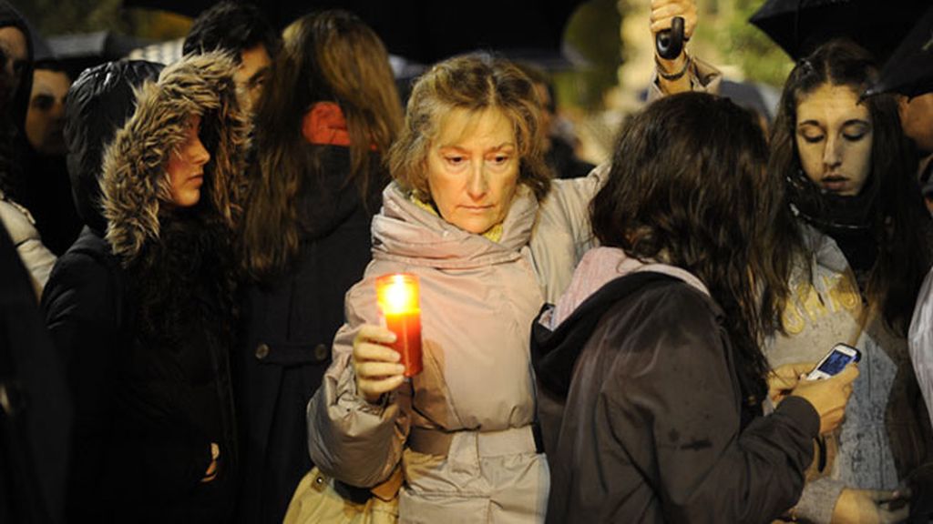 Familiares y amigos recuerdan a las cuatro víctimas de la tragedia de Madrid Arena