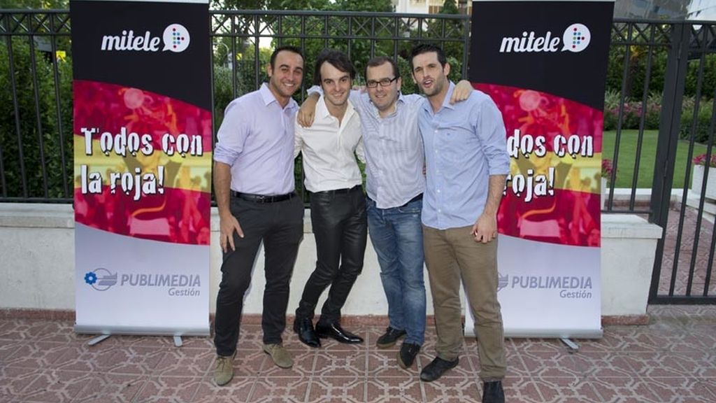 Publimedia organizó una fiesta de apoyo a 'La Roja'