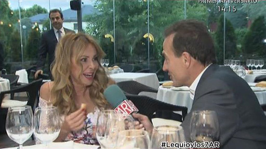 Ana Obregón, Alessandro Lequio, María Palacios y Áléx, una familia bien avenida