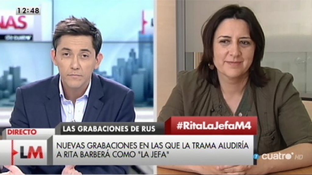 Rosa Pérez: "No sólo recopilamos pruebas, también denunciamos políticamente un montón de irregularidades"