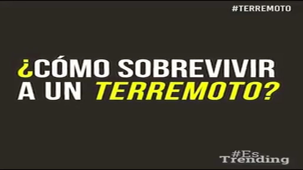 El 'triángulo de la vida', la manera de sobrevivir a un terremoto