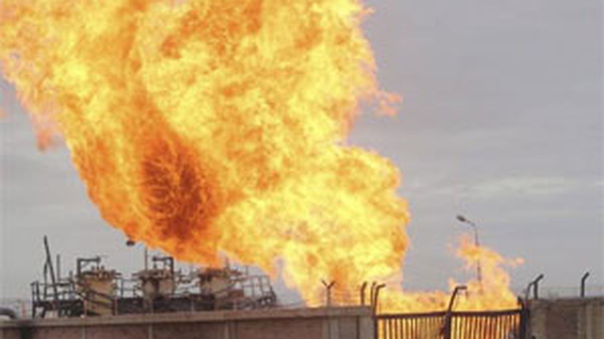Ataque a un gasoducto del SInaí el pasado mes de febrero. Foto: EFE