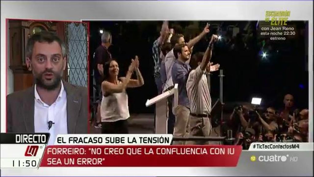 Xulio Ferreiro: “Se puede no llegar hasta donde las expectativas nos habían puesto, pero no significa que sea una catástrofe”