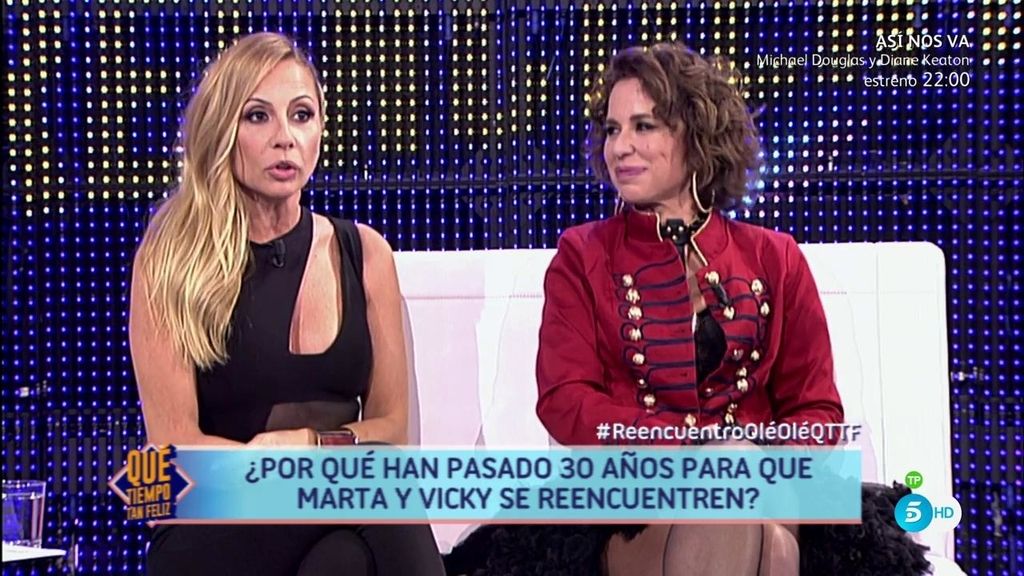 Marta Sánchez, de Vicky Larraz: “Ha surgido una amistad entre nosotras, es auténtica”