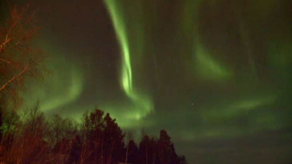 El desafío de ver auroras boreales, conseguido