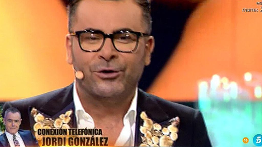 Jordi González, presentador de ‘Pasaporte a la isla’: "Estoy feliz"