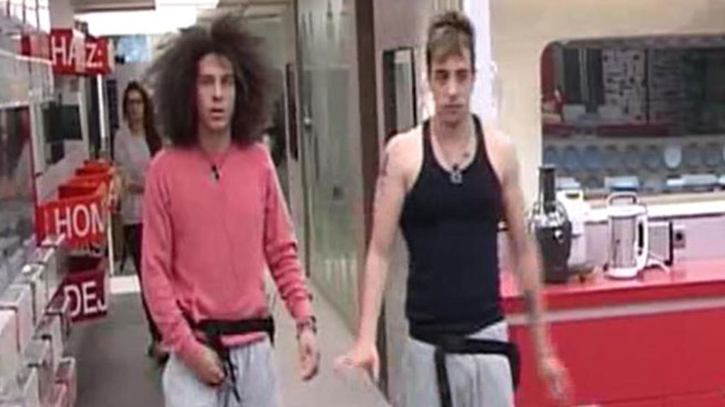 Kristian e Ivan, los madrugadores
