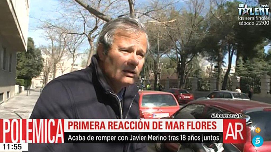 Javier Merino, tras la ruptura: "Nos hemos separado por amor a nuestros hijos"