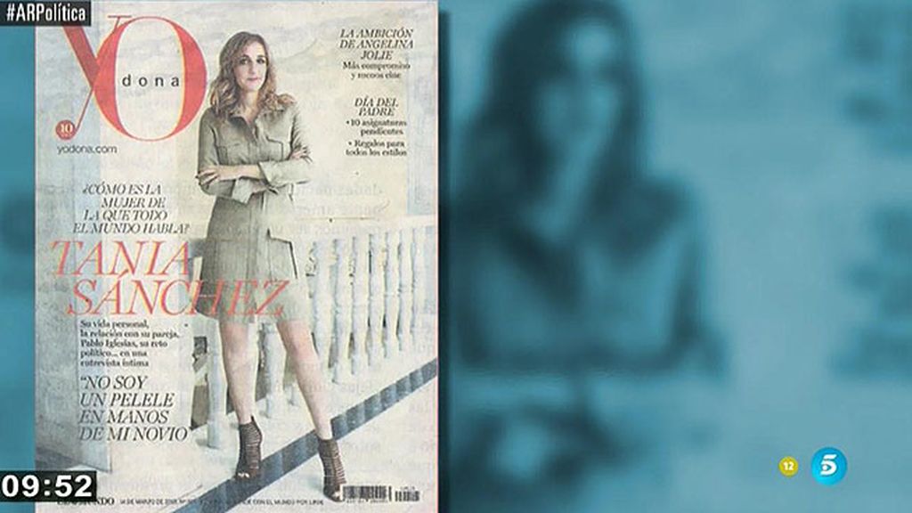 Tania Sánchez, en 'Yo Dona': "No soy un pelele en manos de mi novio"