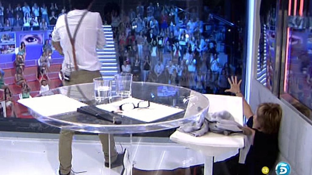 Dani salta, grita y acaba en el suelo tras saber que es finalista