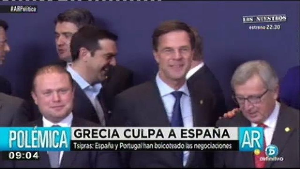 Tsipras trata de rebajar la tensión con España y Portugal tras acusarlas de boicotear su proyecto político en Europa