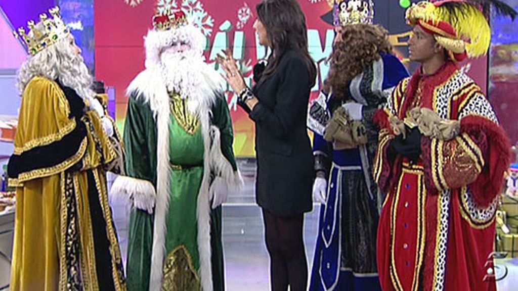 Los Reyes Magos llegan a Sálvame