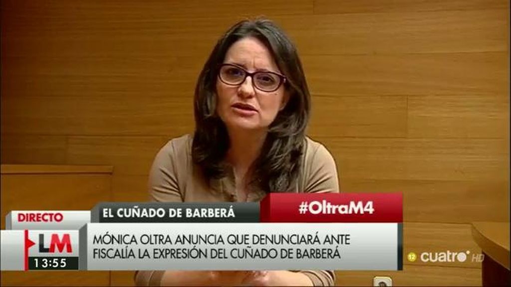 Oltra, de las polémicas declaraciones de Corbín: “Es intolerable, tenemos a los servicios jurídicos trabajando”