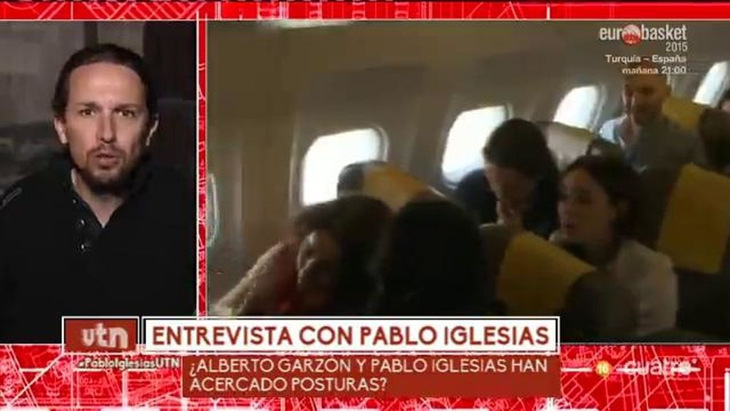 Pablo Iglesias no cierra la puerta a un acuerdo con Alberto Garzón