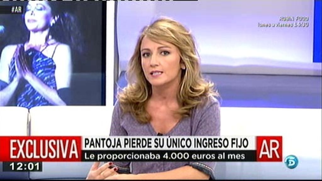 Sandra Aladro: "Isabel Pantoja ha perdido su único ingreso fijo"
