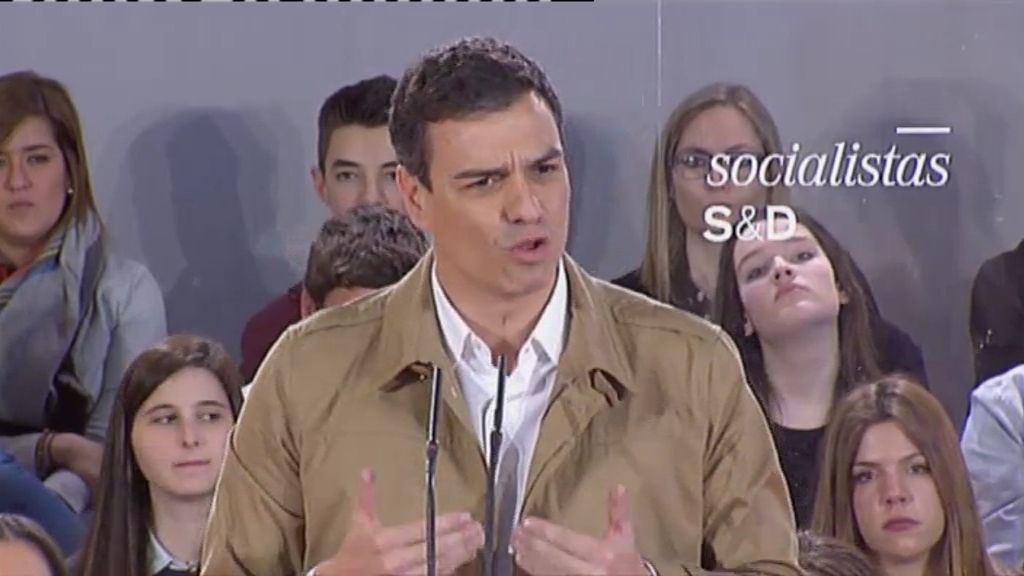 Pedro Sánchez: "Nos sentimos avergonzados de cómo el PP trata de manchar la política"