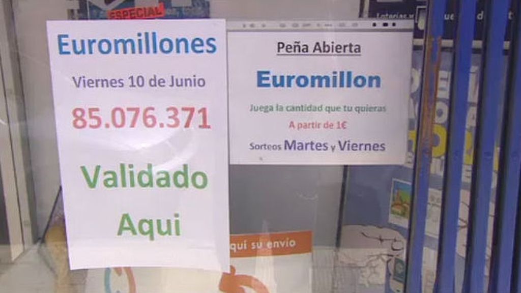 Más de 85 millones de euros para el ganador del Euromillón en Coslada, en Madrid