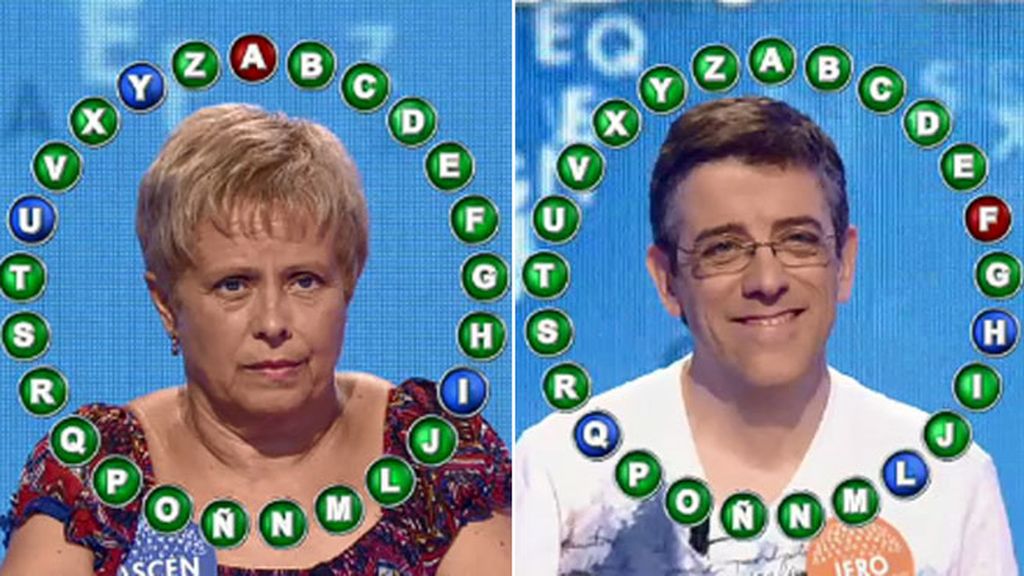 Ascen y Jero empatan en el rosco